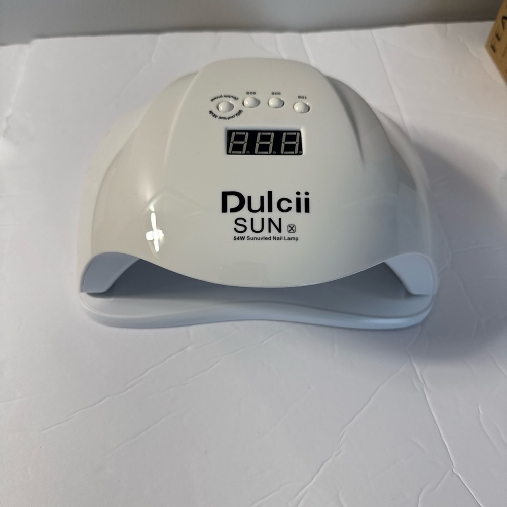 Dulcii Professional gel polish LED nail dryer lamp 54 watts.  New in opened box